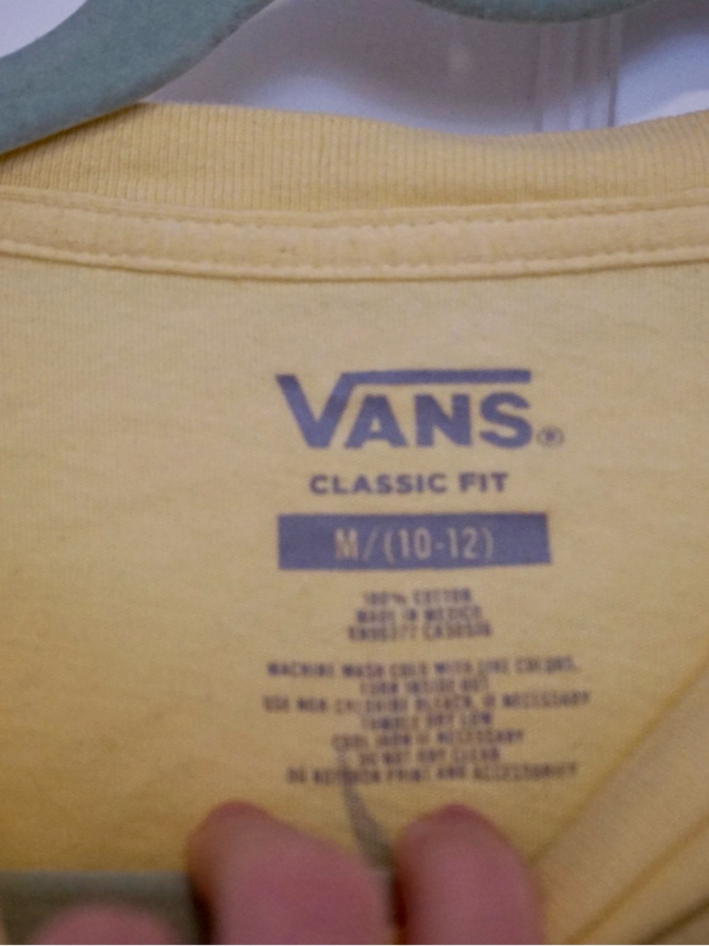 Vans Yellow Graphic Short Sleeve Tee - Picture 3 of 4